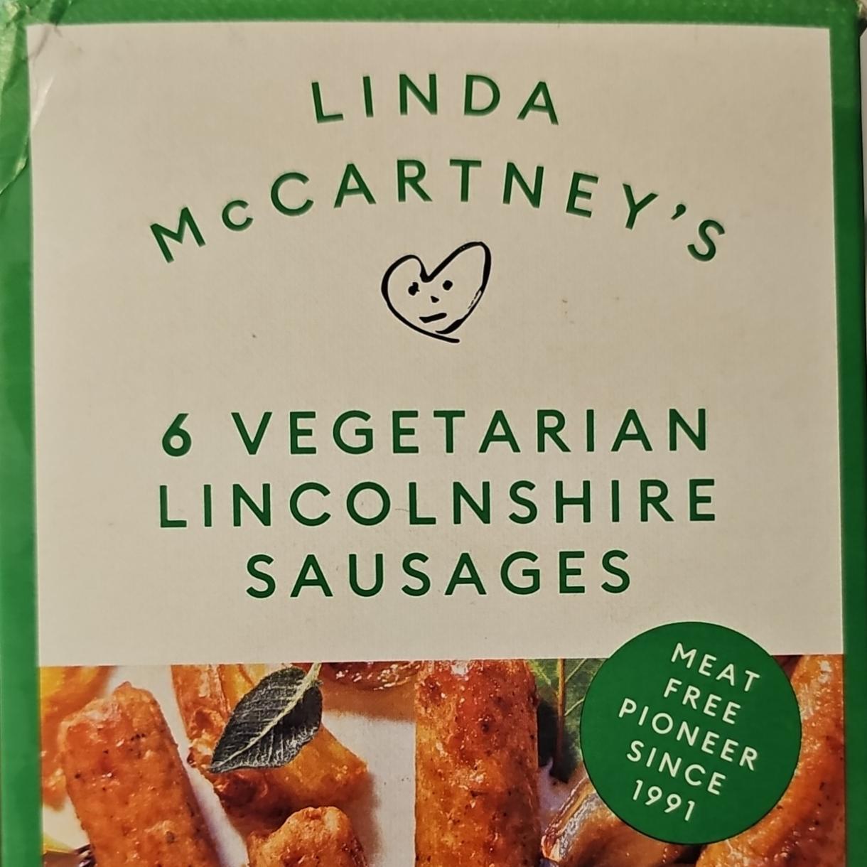 Fotografie - 6 Vegetarian Lincolnshire Sausages Linda McCartney's