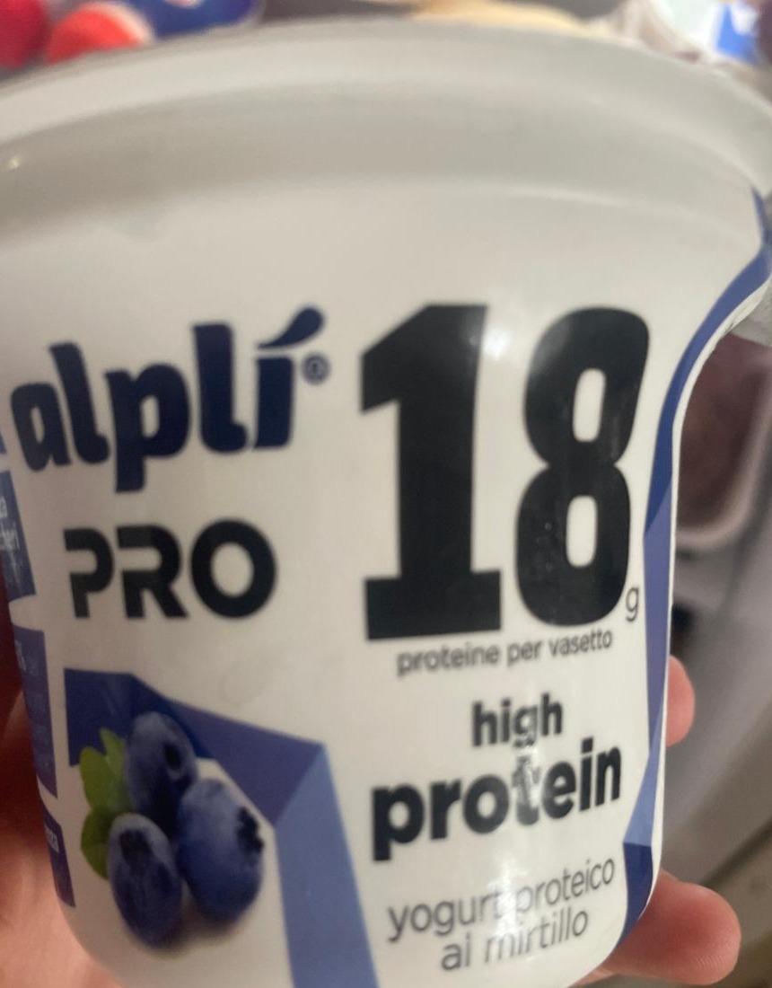 Fotografie - Pro high protein yogurt proteico al mirtillo Alplí