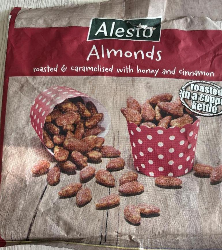 Fotografie - Almonds roasted, caramelised with honey and cinnamon Alesto