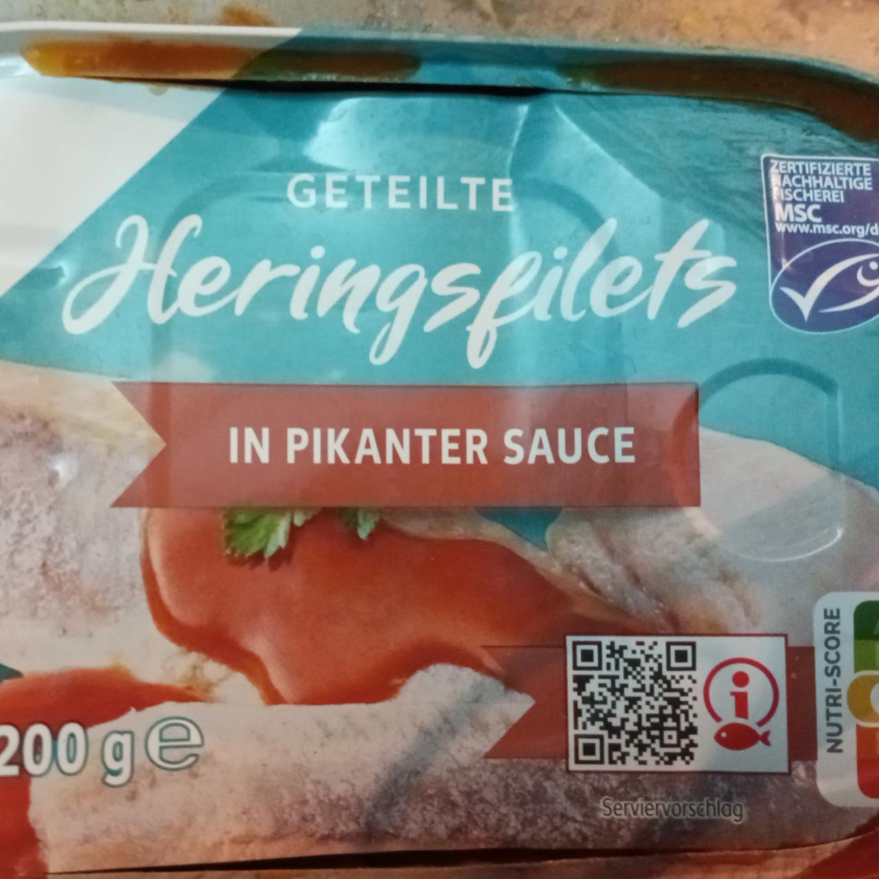 Fotografie - Geteilte heringsfilets in pikanter sauce K-Classic