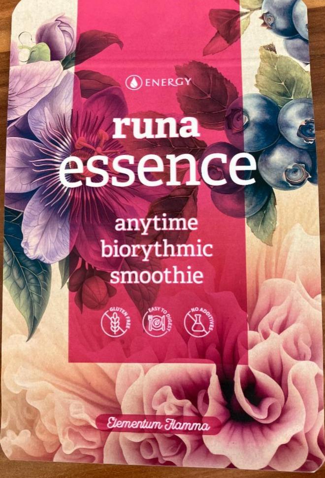 Fotografie - Runa essence anytime biorythmic smoothie energy