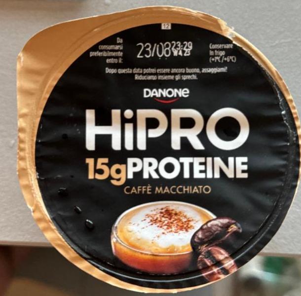 Fotografie - HiPRO 15g proteine caffè macchiato Danone