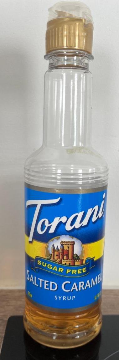 Fotografie - Syrup salted caramel sugar free Torani
