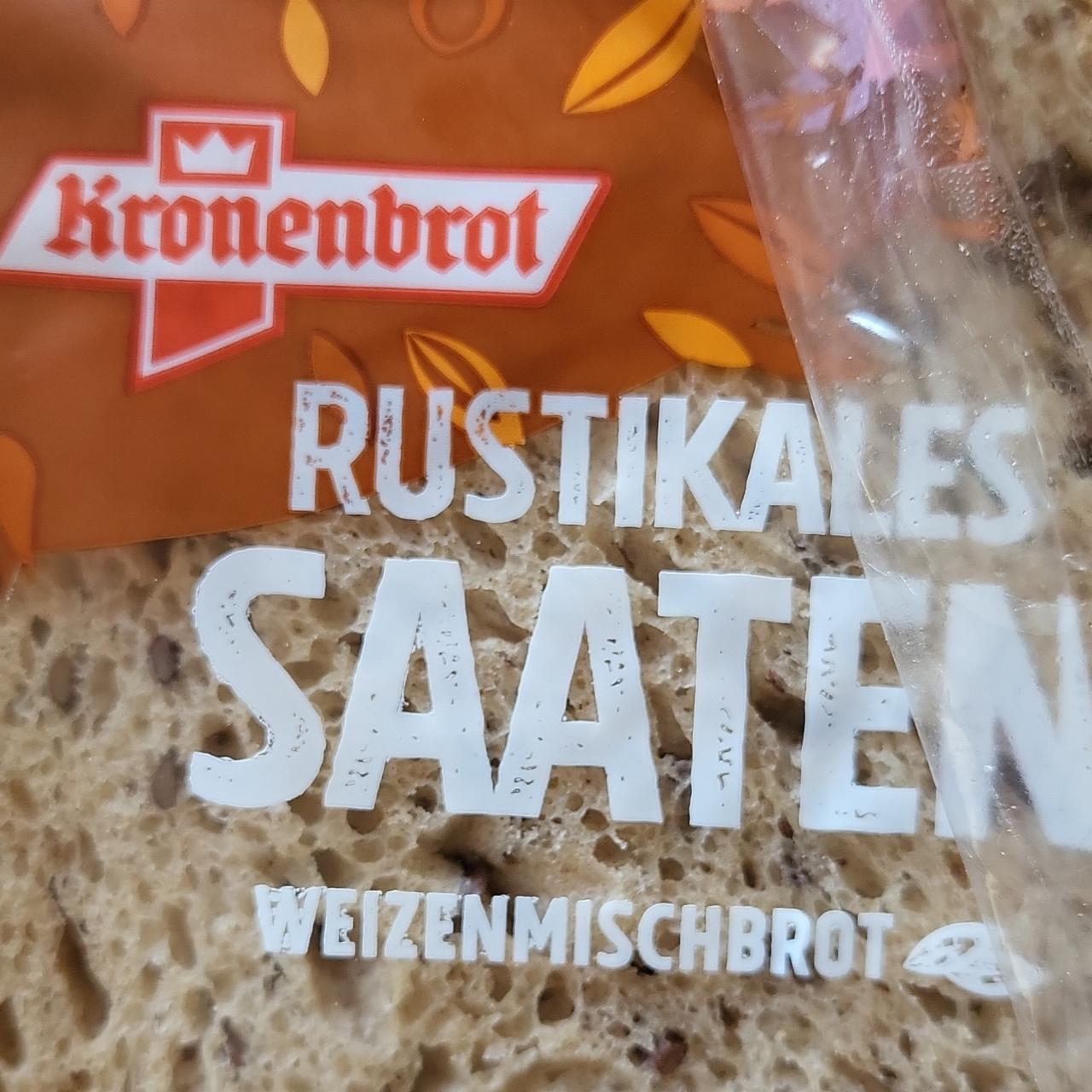 Fotografie - Rustikales saaten weizenmischbrot Kronenbrot