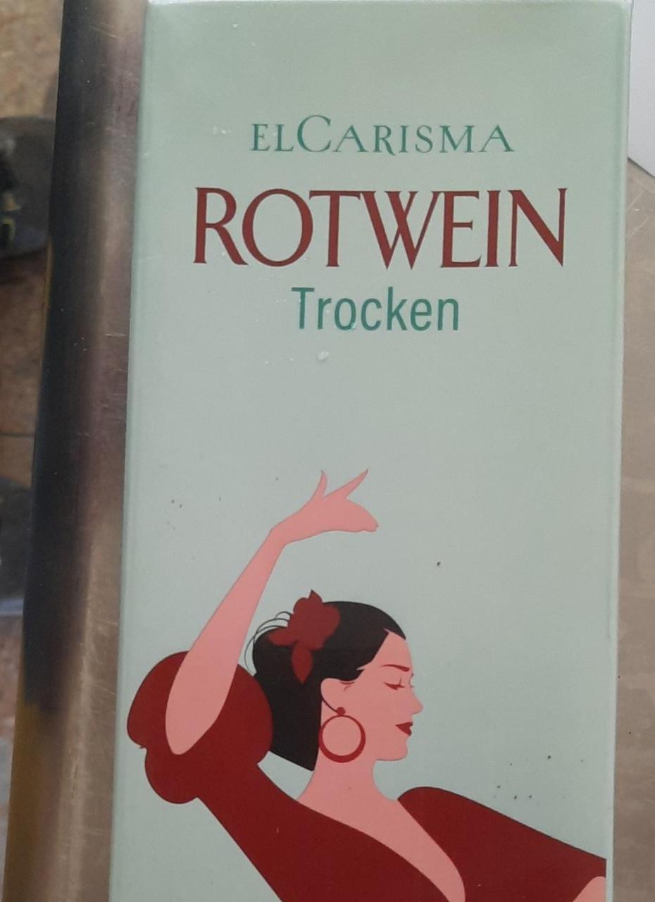 Fotografie - Rotwein trocken El Carisma