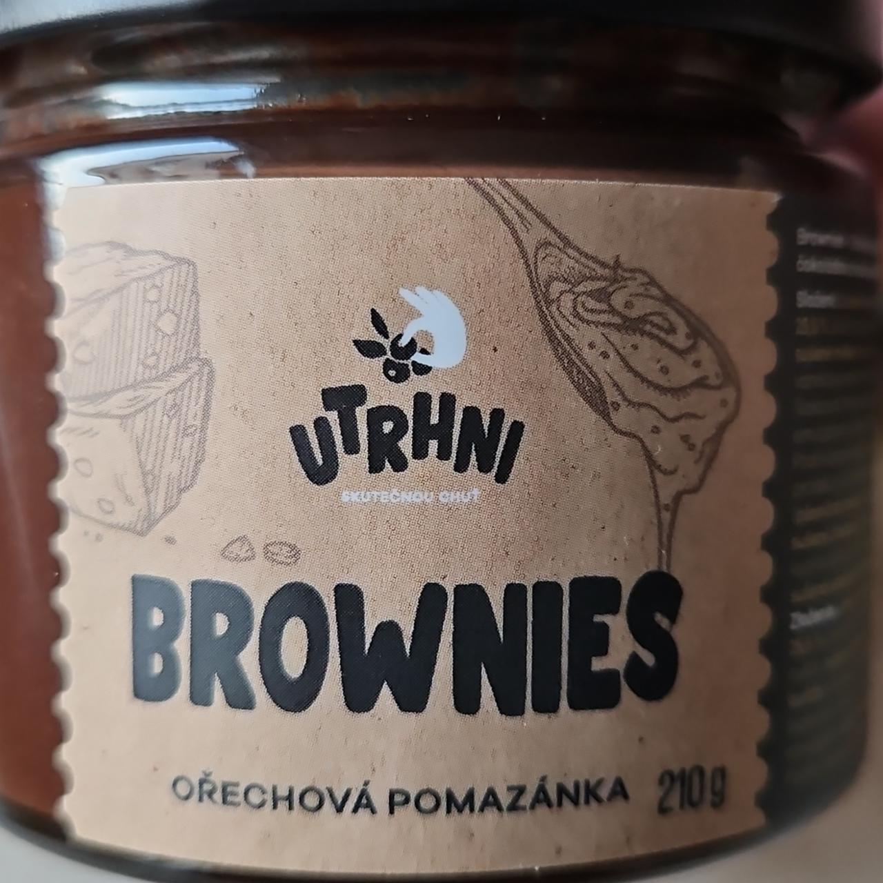 Fotografie - Brownies ořechová pomazánka Utrhni skutečnou chuť