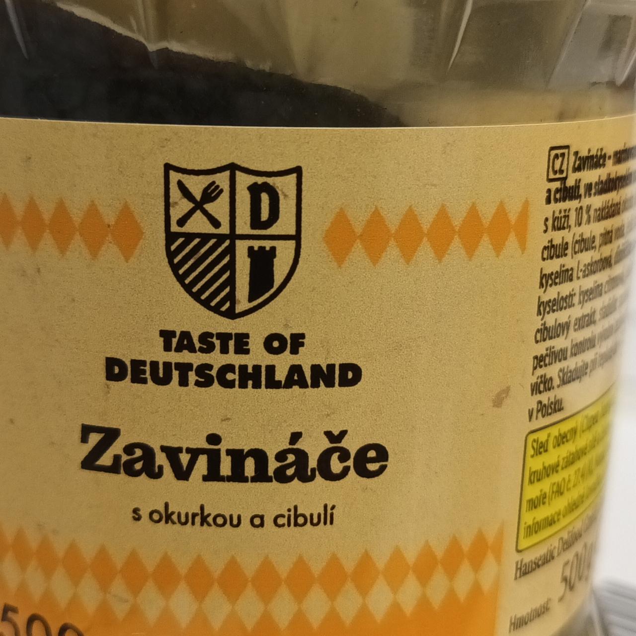 Fotografie - Zavináče s okurkou a cibulí Taste of Deutschland