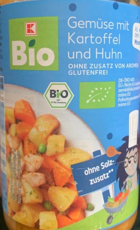 Fotografie - Gemüse mit kartoffel und huhn K-Bio