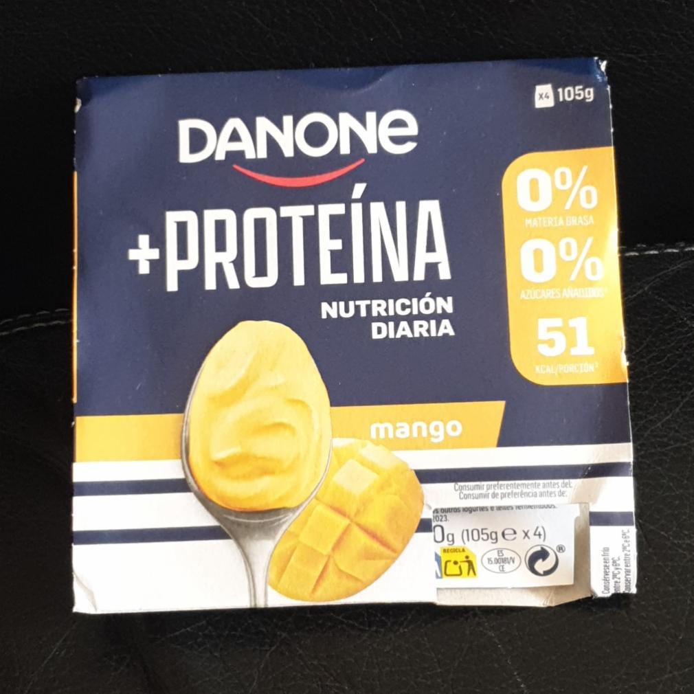 Fotografie - +Proteina nutricion diaria mango Danone