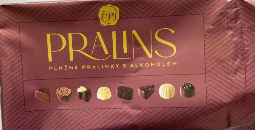 Fotografie - Pralins plněné pralinky s alkoholem Enjoy