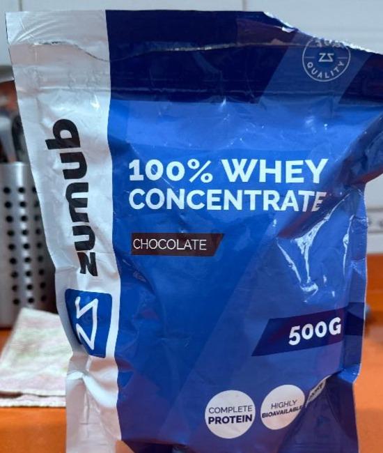 Fotografie - 100% Whey Concentrate Chocolate Zumub