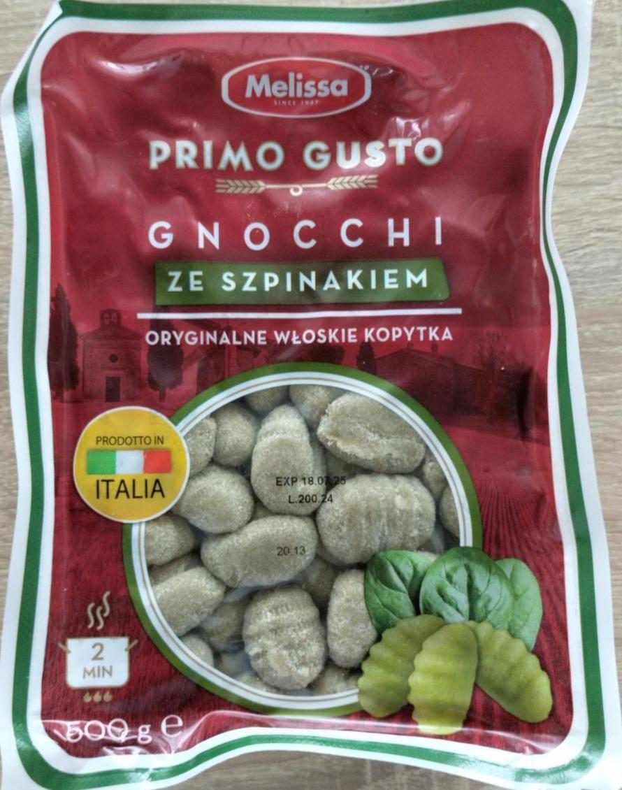 Fotografie - Gnocchi ze szpinakiem Melissa