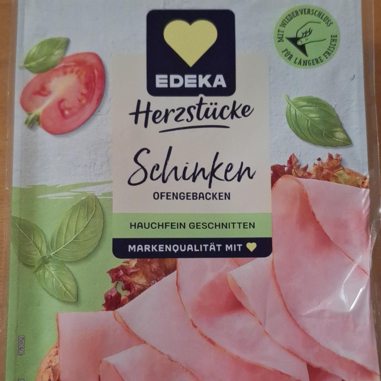 Fotografie - Herzstücke schinken ofengebacken Edeka