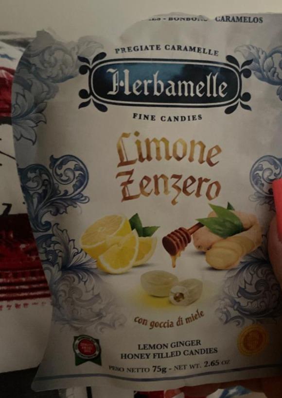 Fotografie - Fine candies limone zenzero Herbamelle