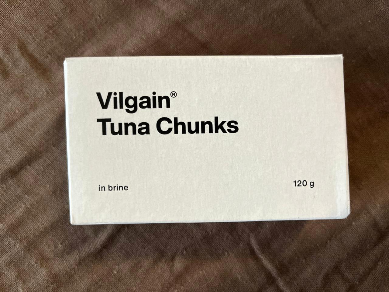 Fotografie - Tuna chunks in brine Vilgain