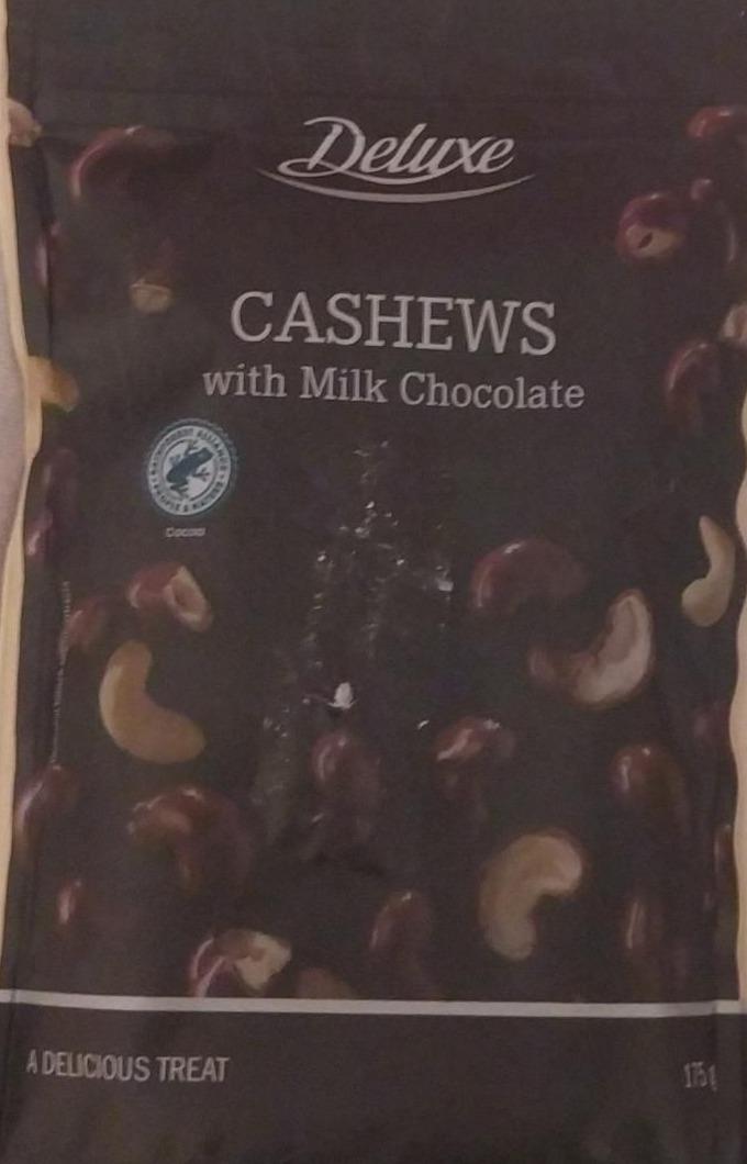 Fotografie - Cashews with milk chocolate Deluxe