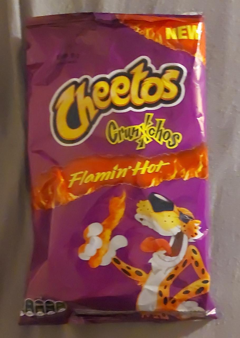 Fotografie - Crunchos flamin hot Cheetos