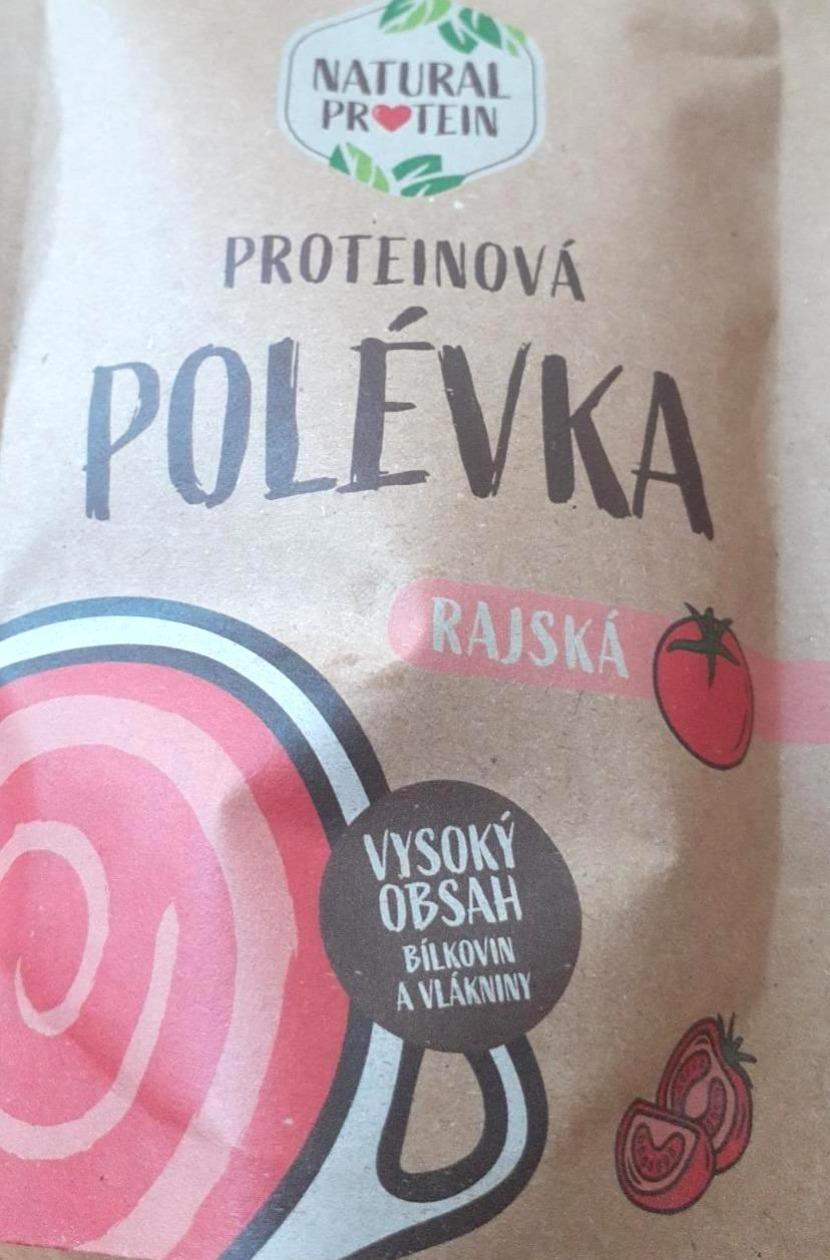 Fotografie - Proteinová polévka rajská Natural protein