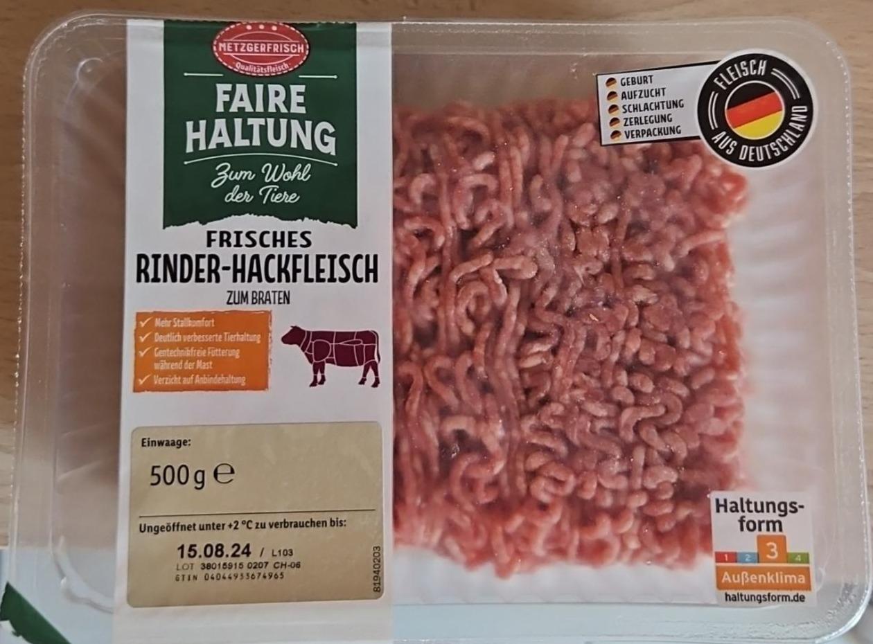 Fotografie - Frisches Rinder-Hackfleisch