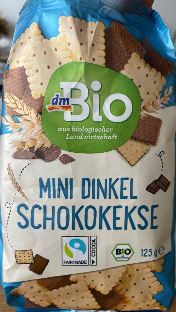 Fotografie - Mini dinkel schokokekse dmBio