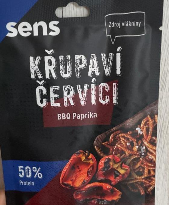 Fotografie - Křupaví červíci bbq paprika Sens