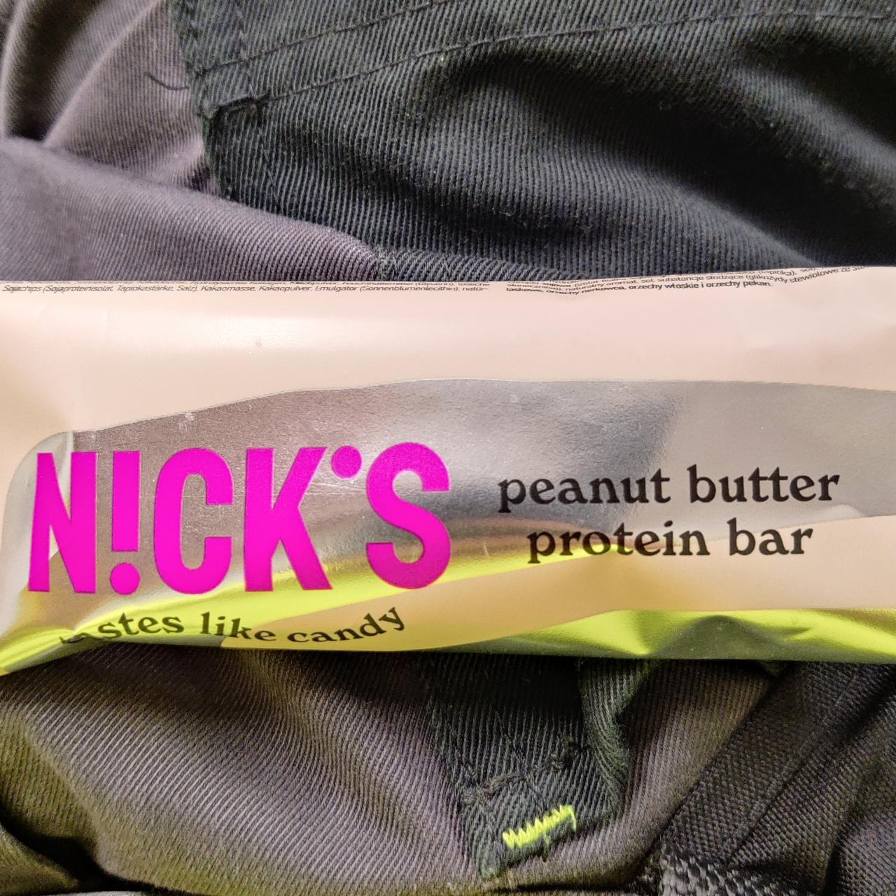 Fotografie - Peanut butter protein bar N!ck's