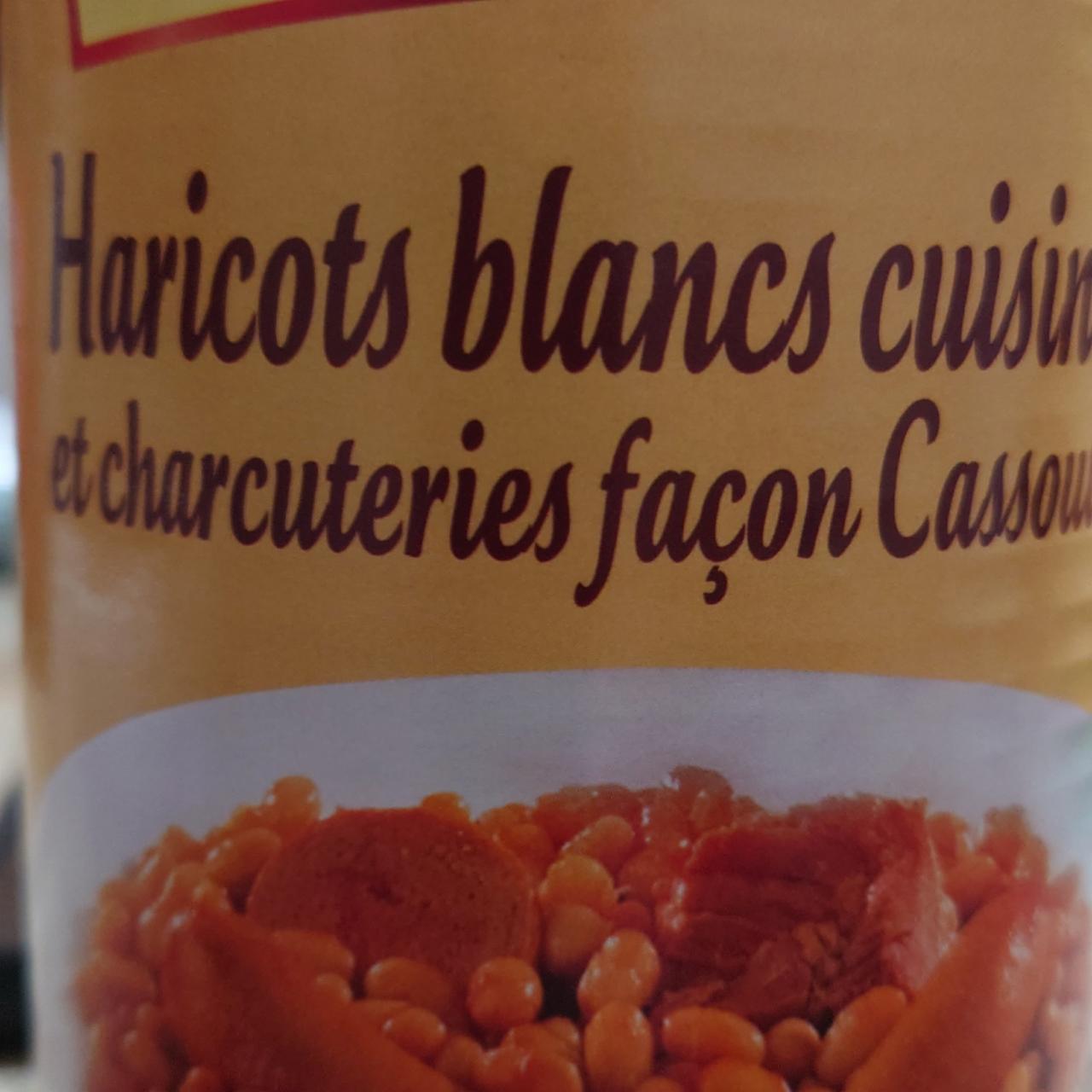 Fotografie - Haricots blancs cuisinés et charcuteries façon cassoulet Saint Benoit