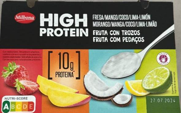 Fotografie - High protein fresa/morango Milbona