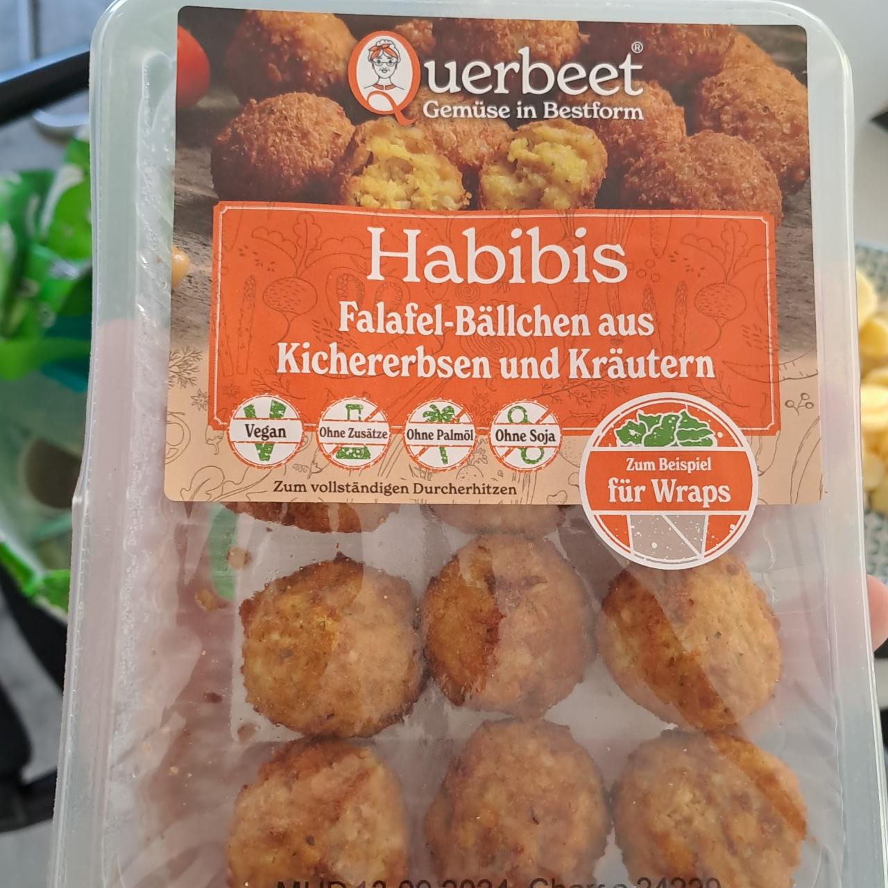 Fotografie - Habibis falafel-bällchen aus kichererbsen mit kräutern Querbeet