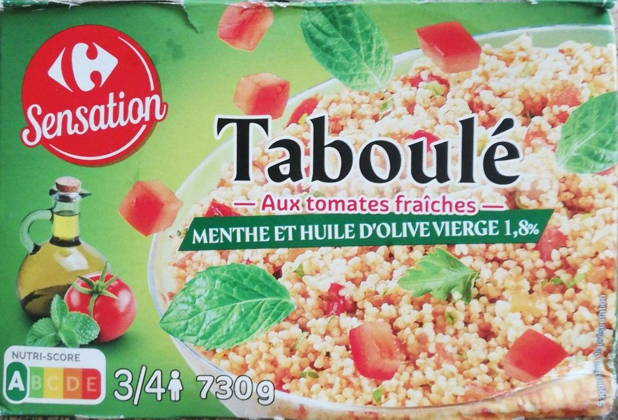 Fotografie - Taboulé aux tomates fraiches Carrefour Sensation