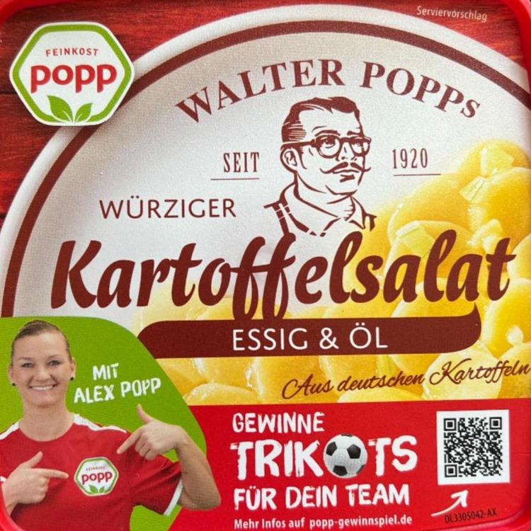 Fotografie - Walter popps würziger kartoffelsalat essig & öl Popp