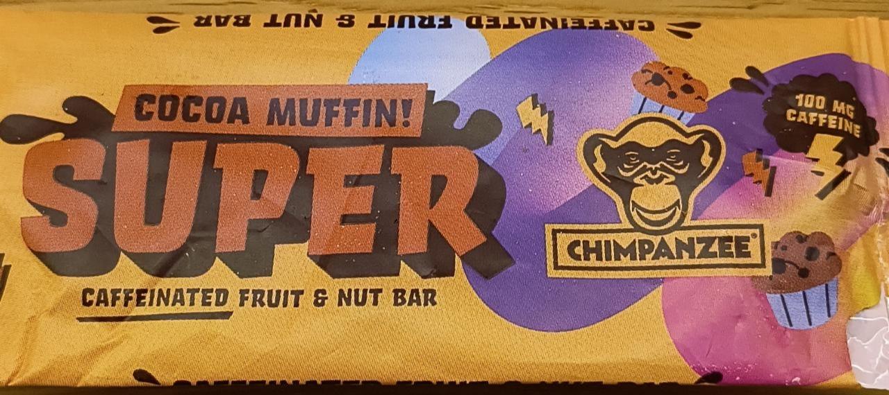 Fotografie - Cocoa muffin! supercaffeinated fruit & nut bar Chimpanzee