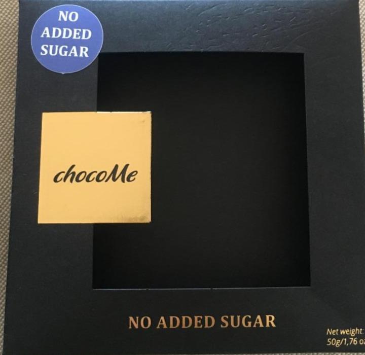 Fotografie - Hořká čokoláda bez přidaných cukrů chocoMe
