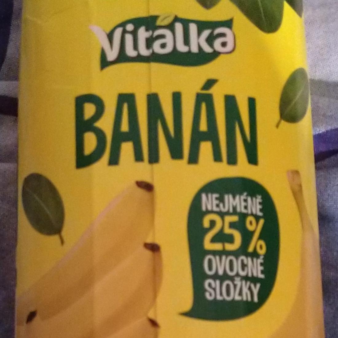 Fotografie - Banánový nektar Vitalka