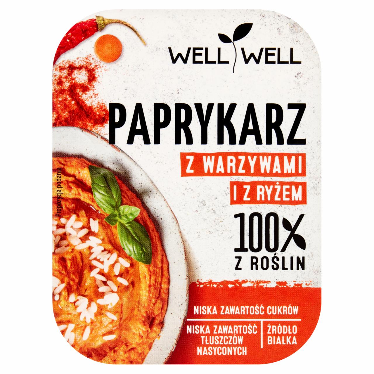 Fotografie - Paprykarz z warzywami i z ryżem Well Well