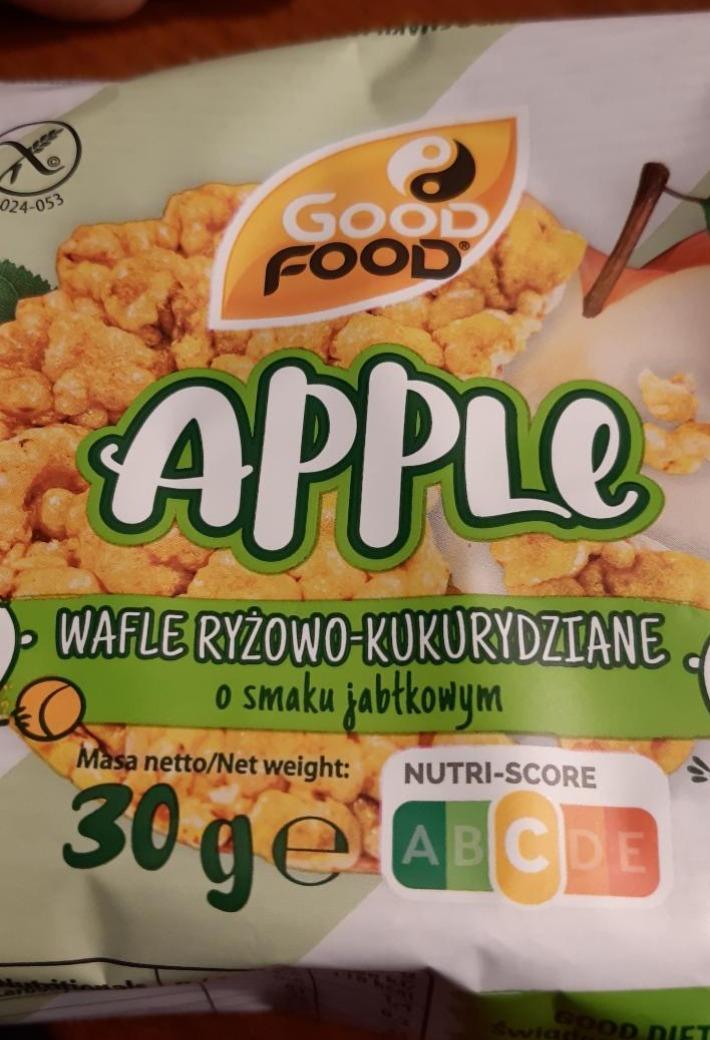 Fotografie - Apple Wafle ryżowo-kukurydziane Good Food