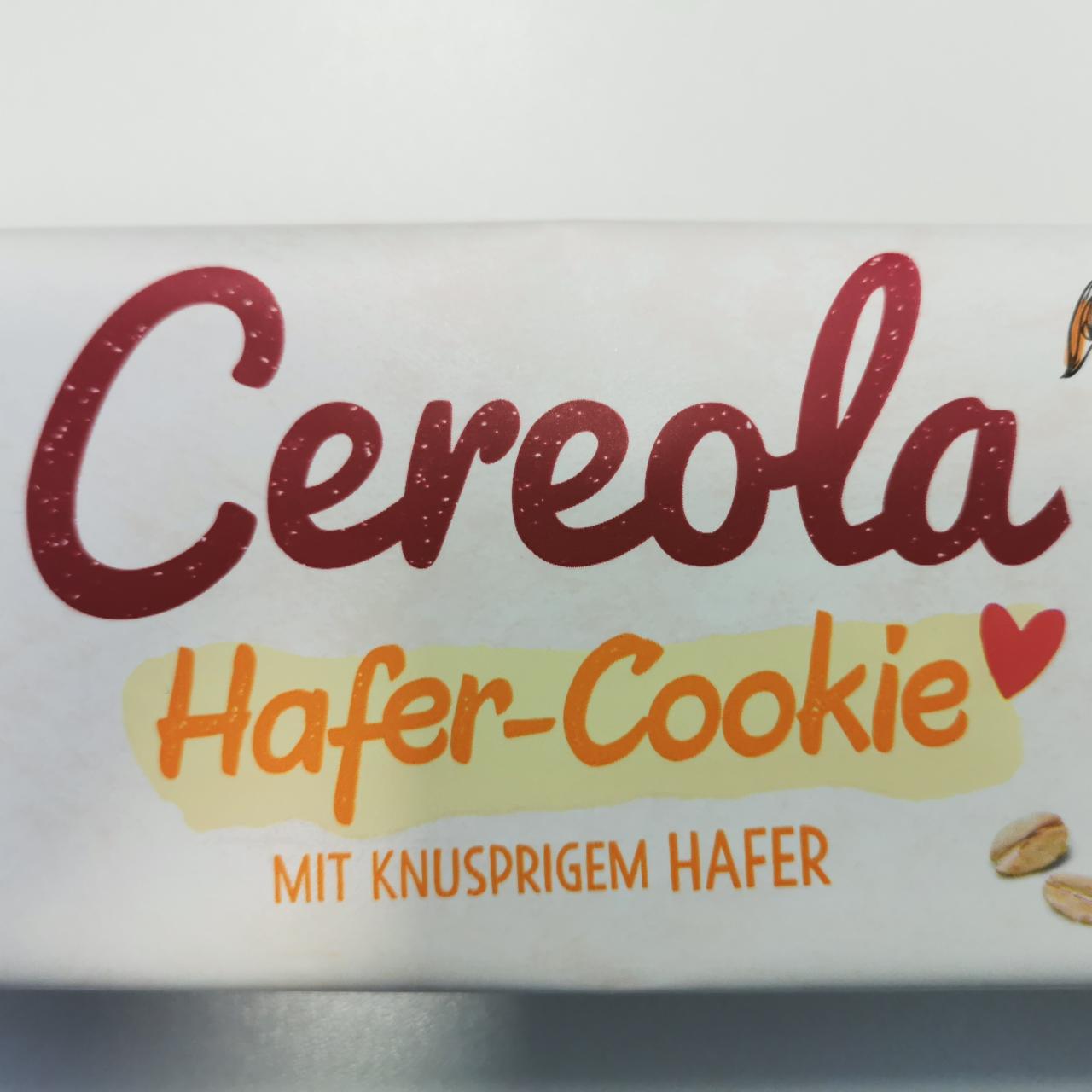 Fotografie - Cereola hafer-cookie mit knusprigem hafer DeBeukelaer