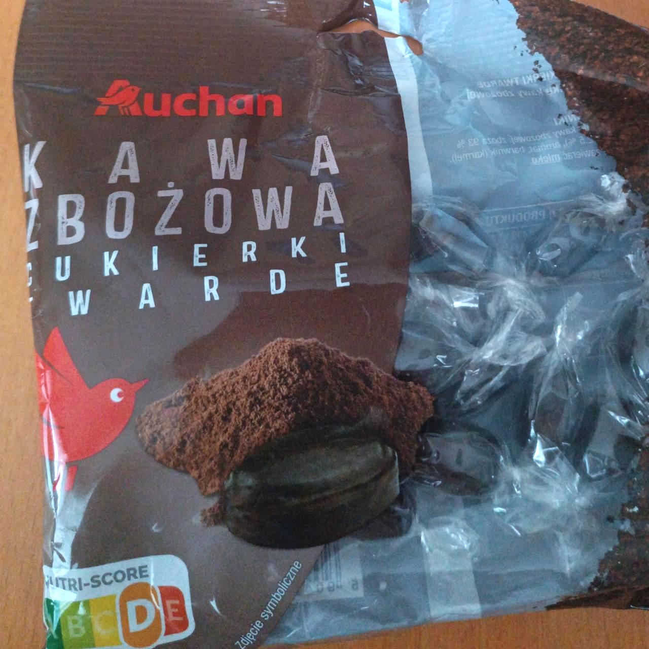 Fotografie - Kawa zbożowa cukierki twarde Auchan