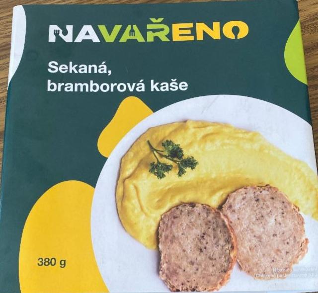 Fotografie - Sekaná, bramborová kaše Navařeno