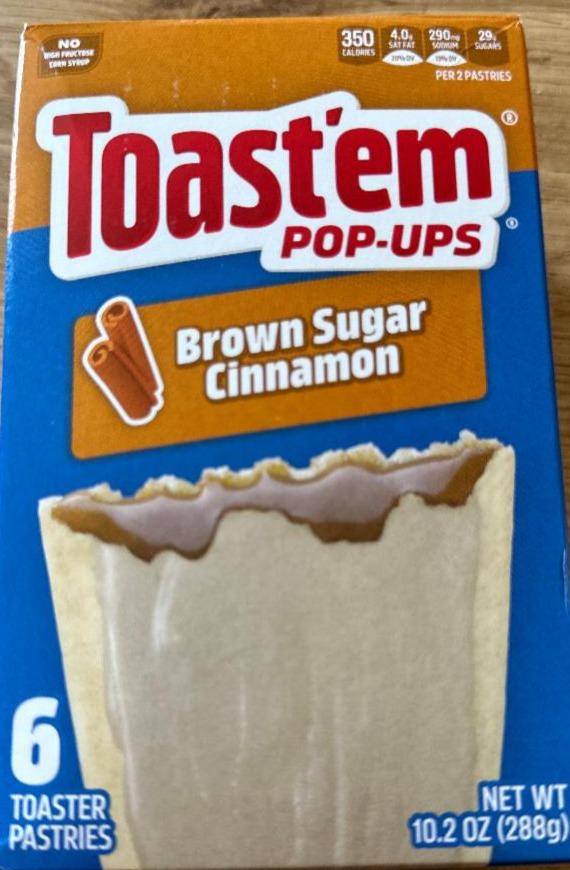 Fotografie - Brown sugar cinnamon Toast’em pop-ups