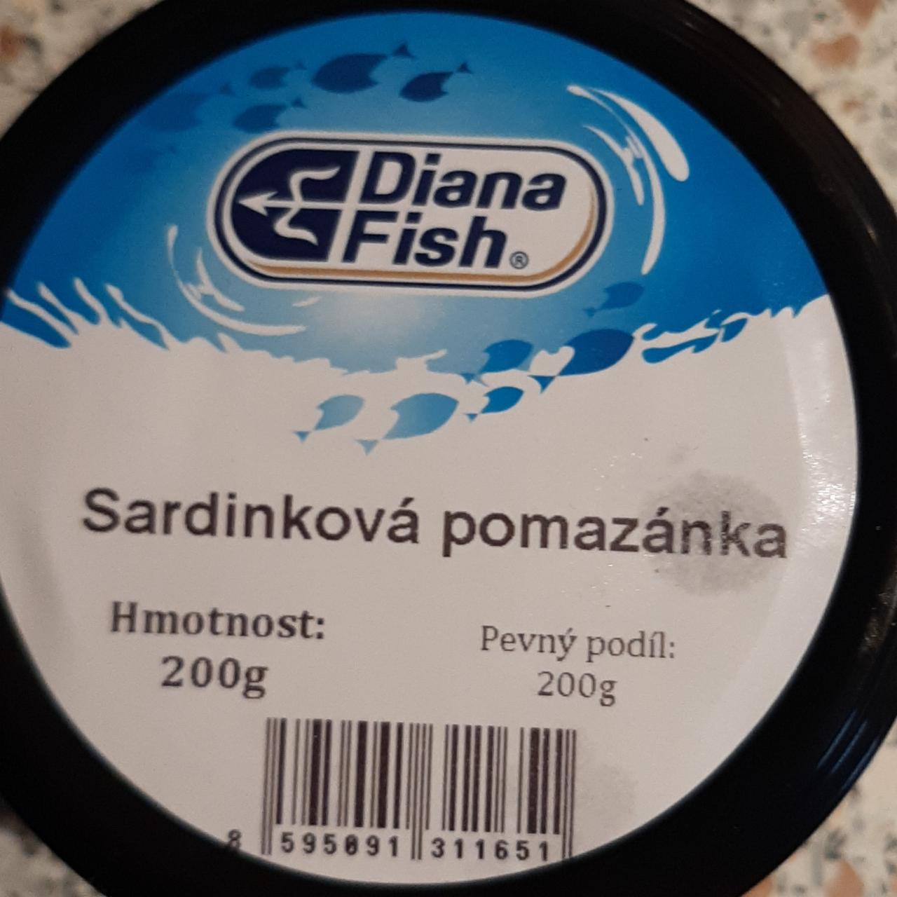 Fotografie - Sardinková pomazánka Diana Fish