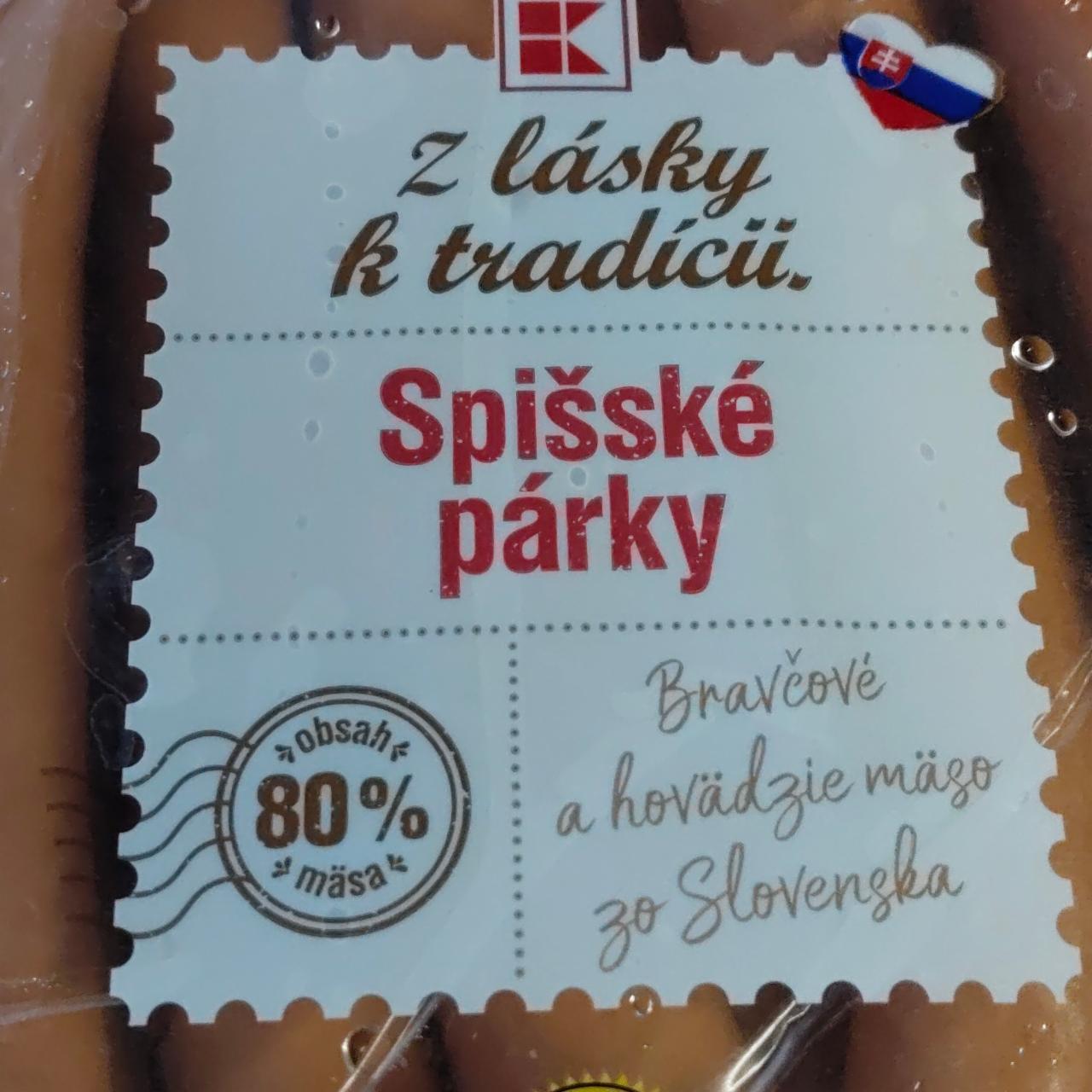 Fotografie - Spišské párky Kaufland