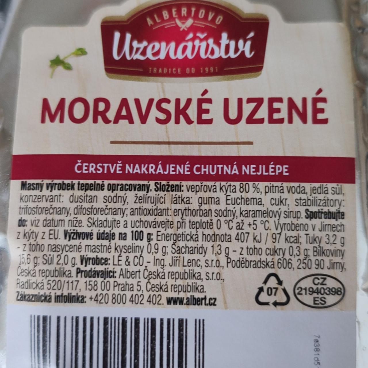 Fotografie - Moravské uzené Albertovo uzenářství