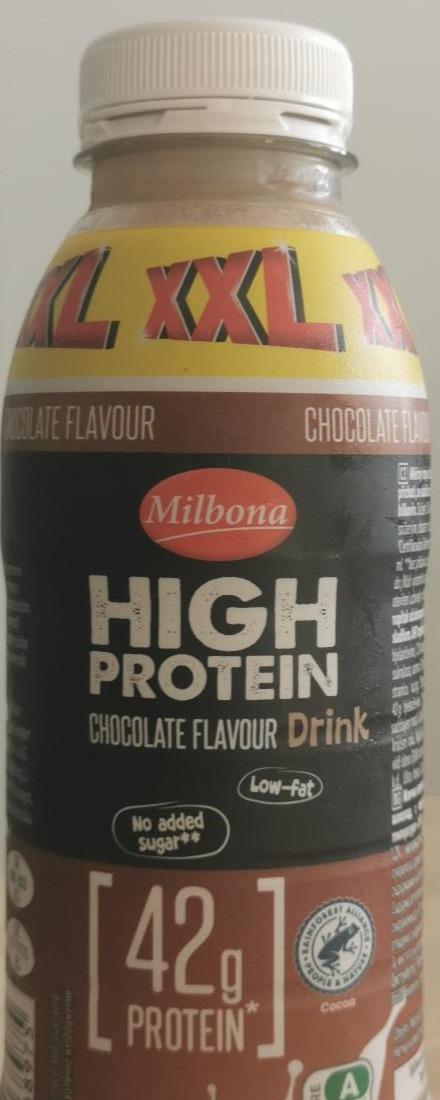 Fotografie - High protein Chocolate flavour Drink Milbona