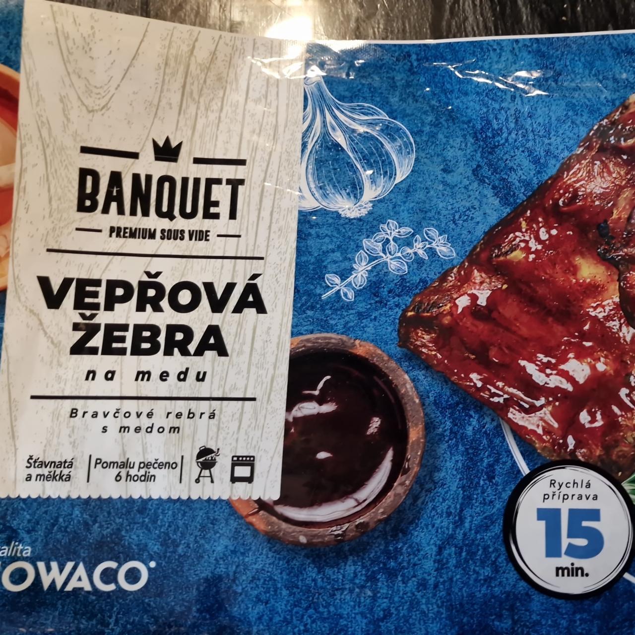 Fotografie - Vepřová žebra na medu Banquet