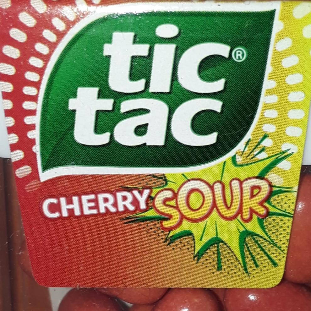 Fotografie - Cherry sour Tic Tac