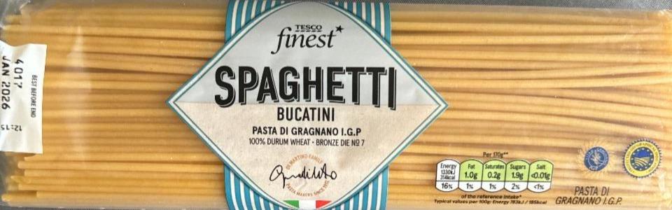 Fotografie - Spaghetti bucatini Tesco finest