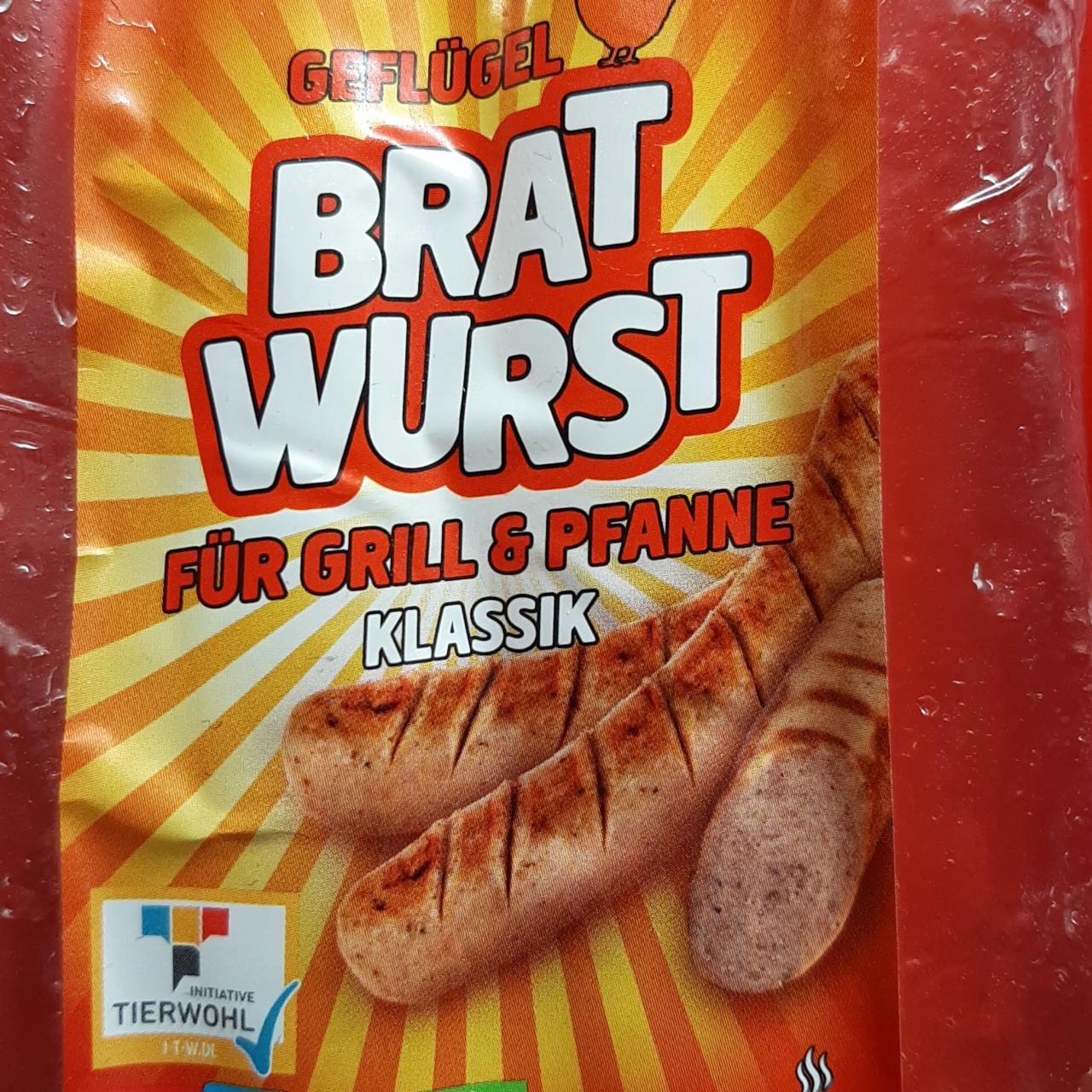 Fotografie - Geflügel bratwurst klassik Lidl