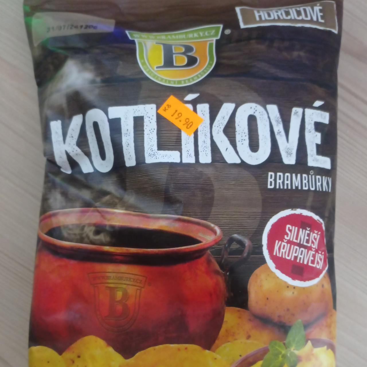 Fotografie - Kotlíkové brambůrky hořčicové