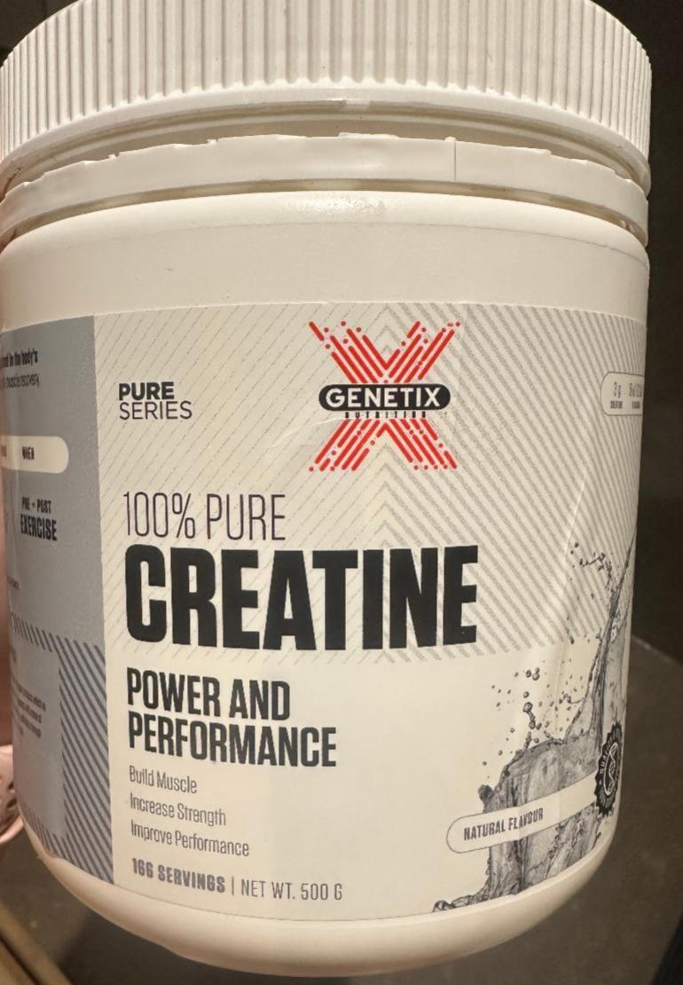 Fotografie - 100% pure creatine Genetix